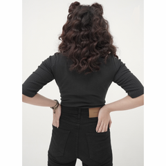 Black Mockneck