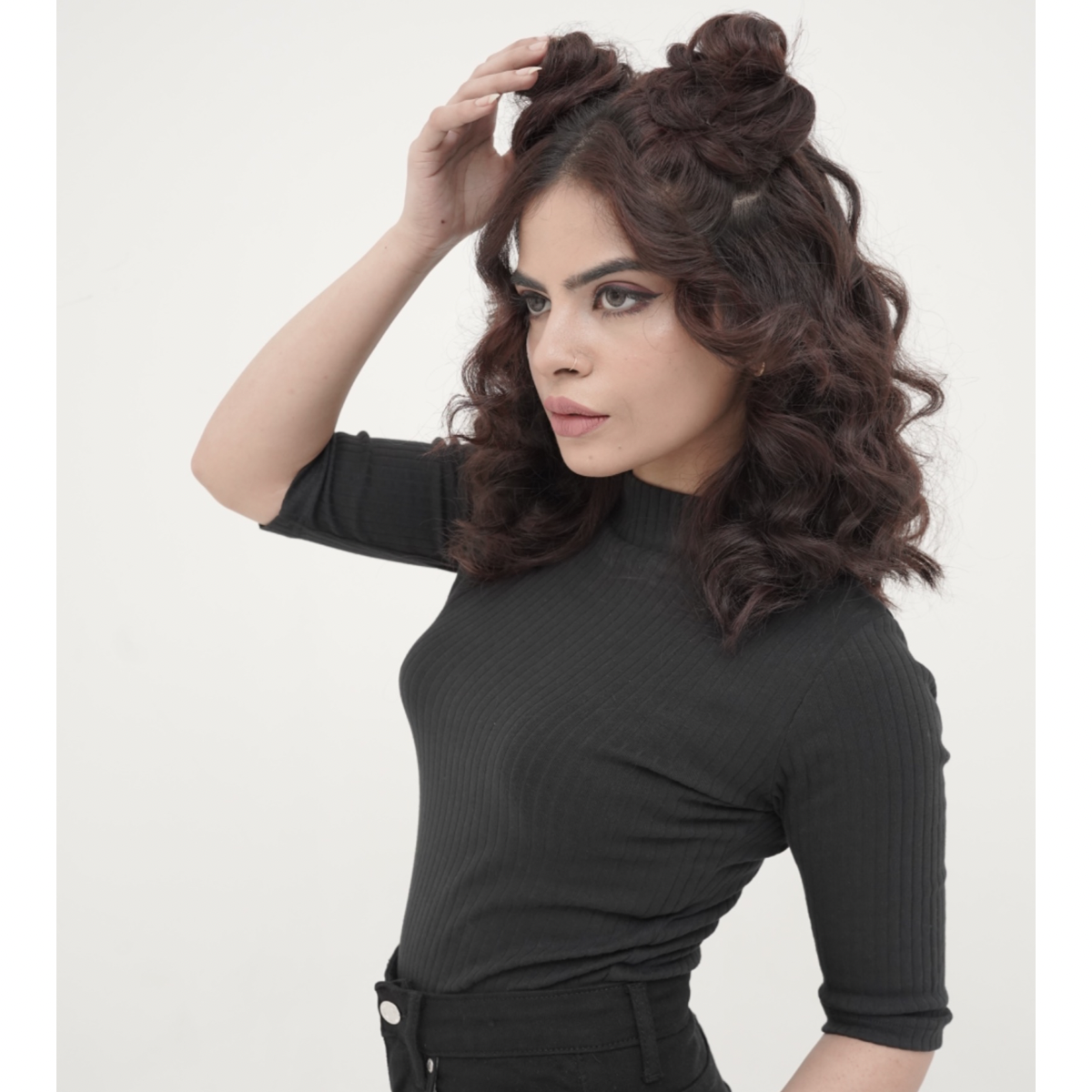 Black Mockneck